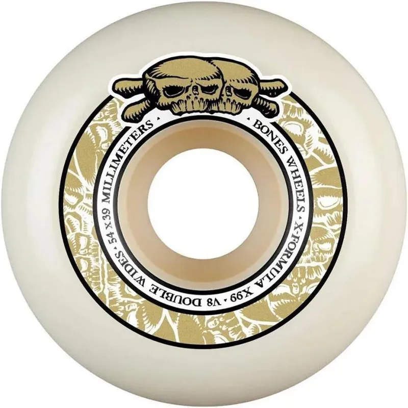 Roda Bones Wheels X-Formula XF Double Wides 54 x 39 V8 99A 4PK