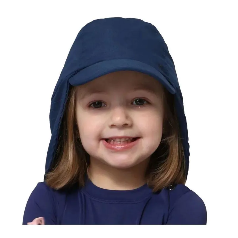 Boné Infantil Legionário Azul UV Line Basic Proteção FPU 50+