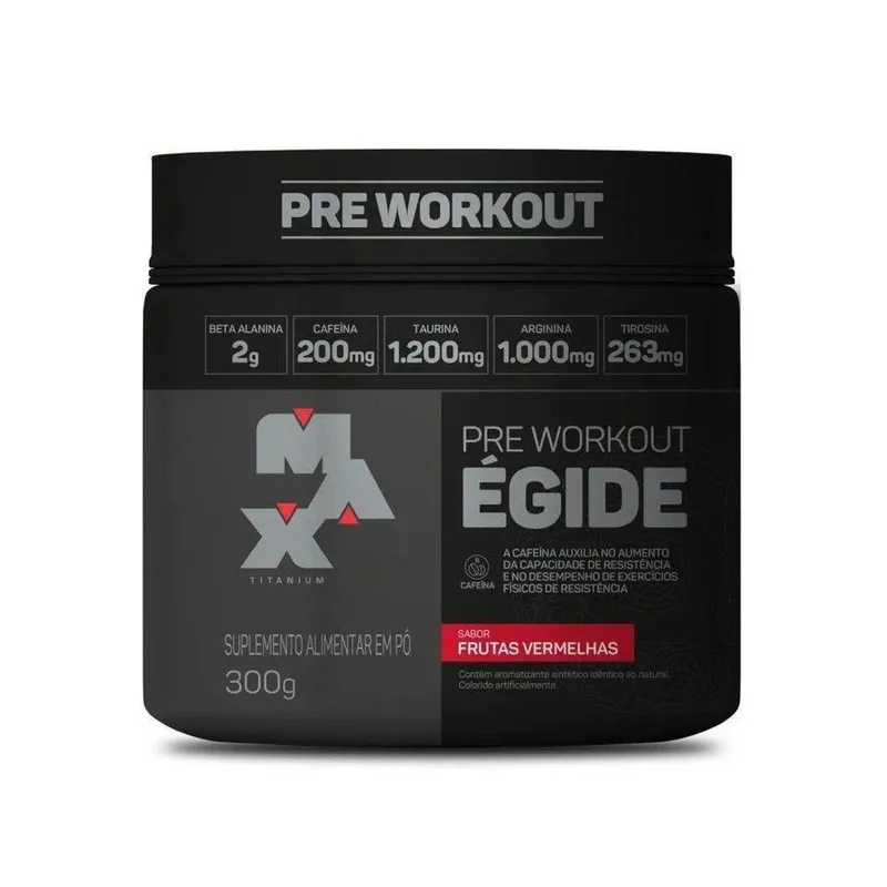 ÉGIDE PRE WORKOUT (300G) - Frutas Vermelhas