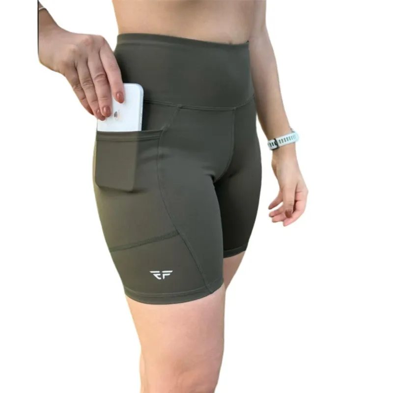 Short ElementFit com Bolso Compressão Feminino