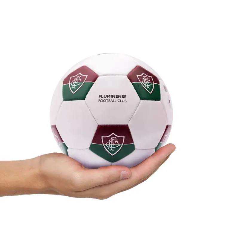 MINI BOLA OFICIAL FLUMINENSE FLU-MINI-ESC - BRANCO/BORDO 1