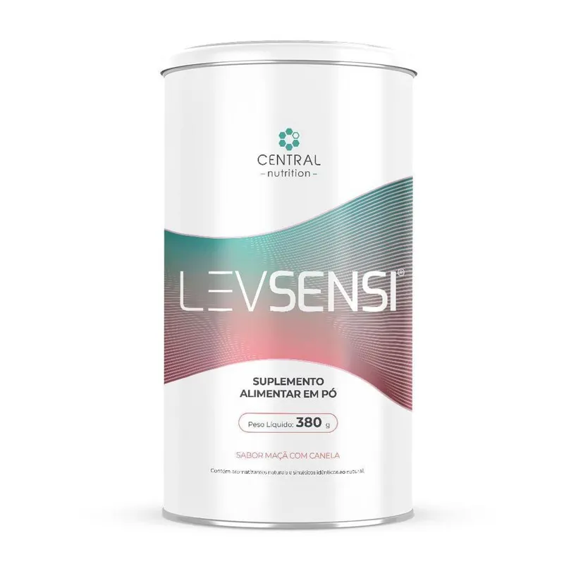 Levsensi 380g Central Nutrition Fibras Colágeno e Vitaminas