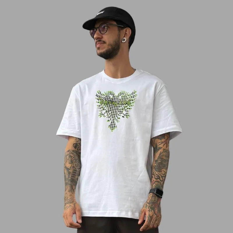 CAMISETA CAVALERA COMFORT CHECKERED EAGLE