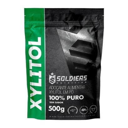 Xylitol 500g - 100% Puro Importado - Soldiers Nutrition