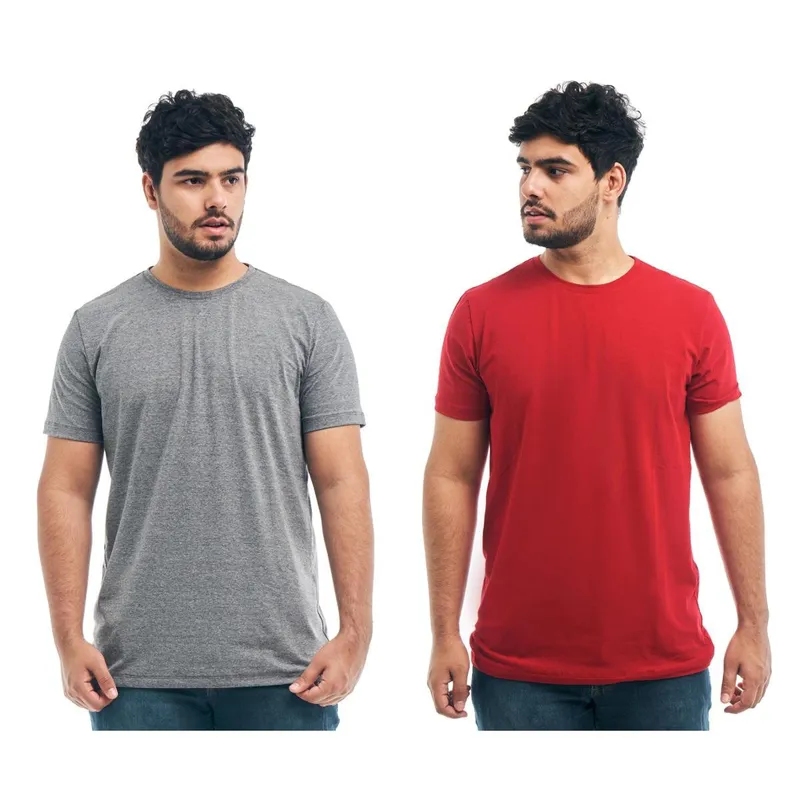 Kit 2 Camisetas Konoa Algodão Premium Egípcio