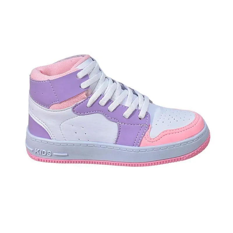 Tênis Infantil Ars Casual Cano Alto Feminino