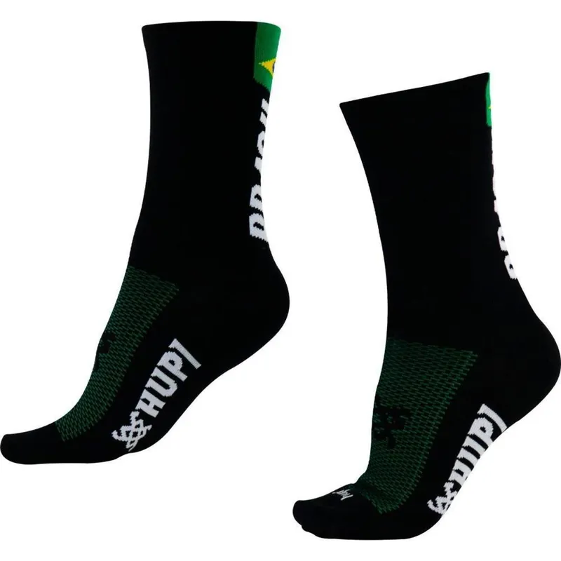 Meia HUPI Brasil 1.0 Preto