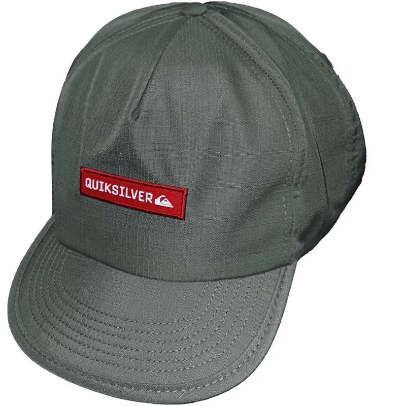 Boné Quiksilver DNA Clicker Cinza Escuro