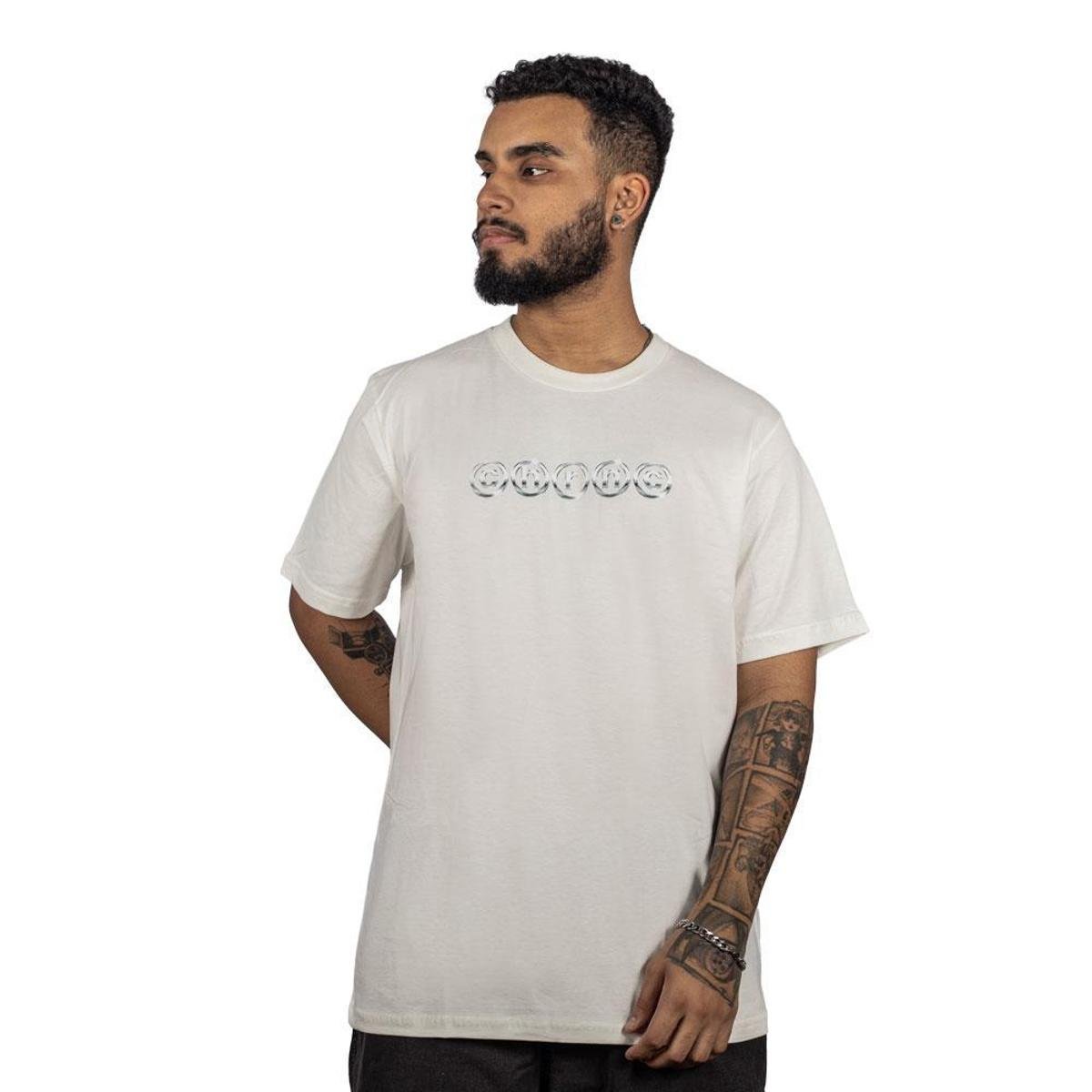 Camiseta Chronic Yin Yang Chrome Branco