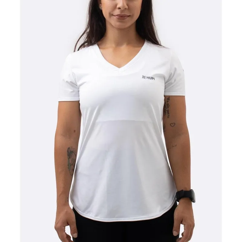 Camiseta Dry Feminina Branca HUPI Smart