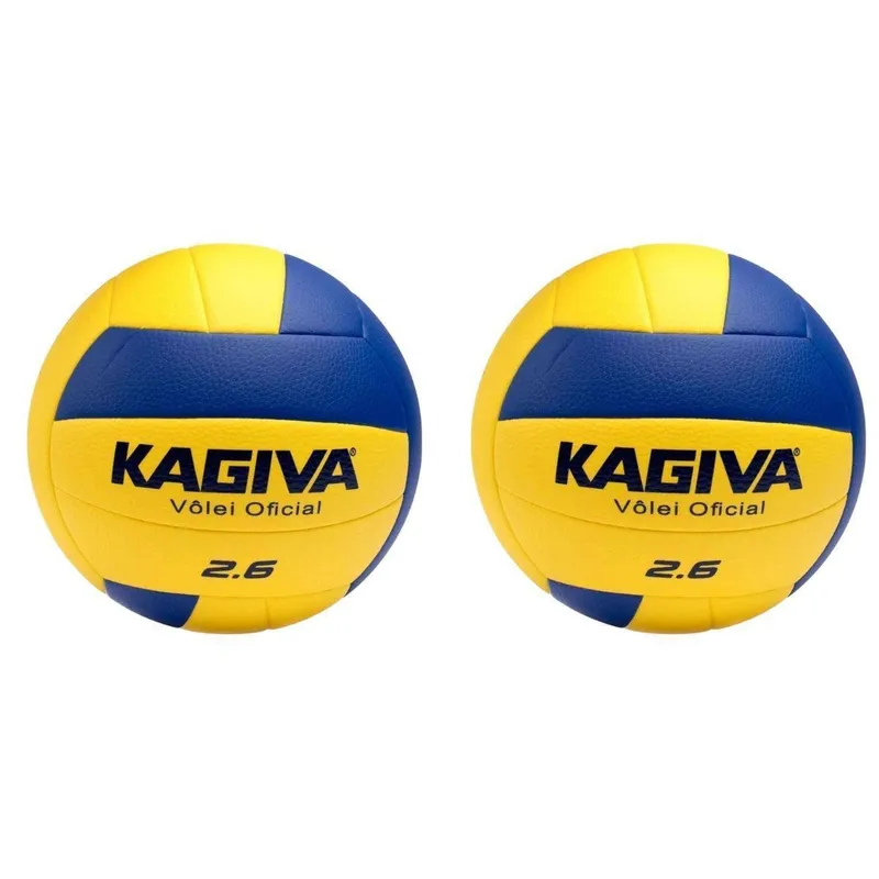 kit 02 Bola De Vôlei Kagiva 2.6 Oficial XXIV