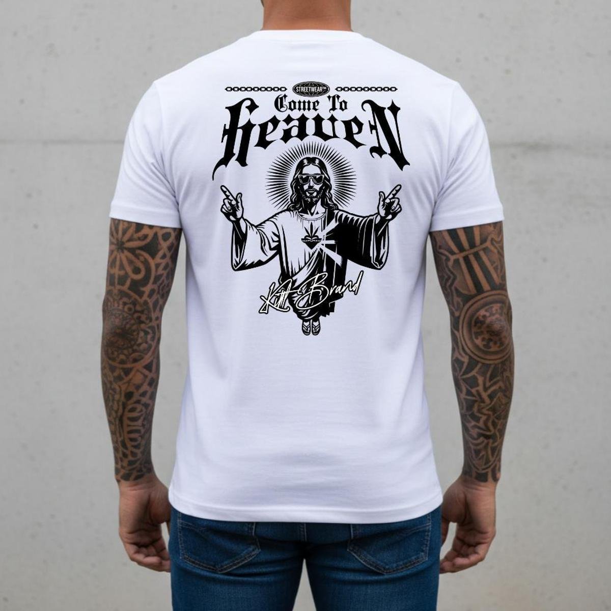 Camiseta Streetwear Masculina 100% Algodão Camisa Casual Premium Urban Design Exclusivo Lifestyle