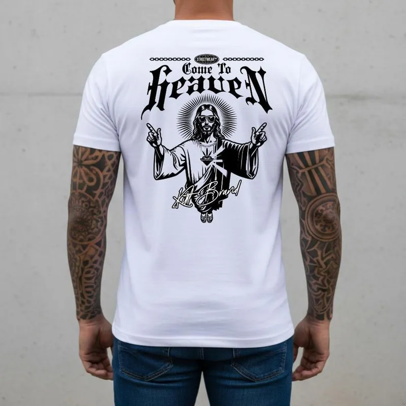 Camiseta Streetwear Masculina 100% Algodão Camisa Casual Premium Urban Design Exclusivo Lifestyle