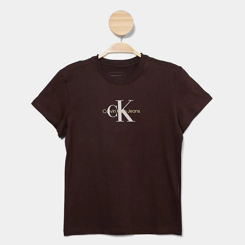 Camiseta Infantil Calvin Klein Reissue Menina