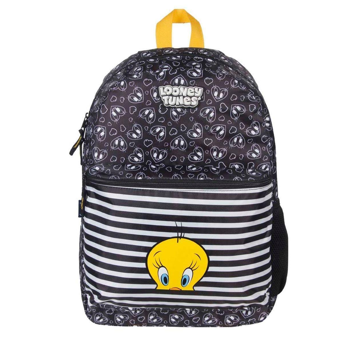 Mochila Costas Juvenil Looney Tunes Piu-Piu Casual Dermiwil