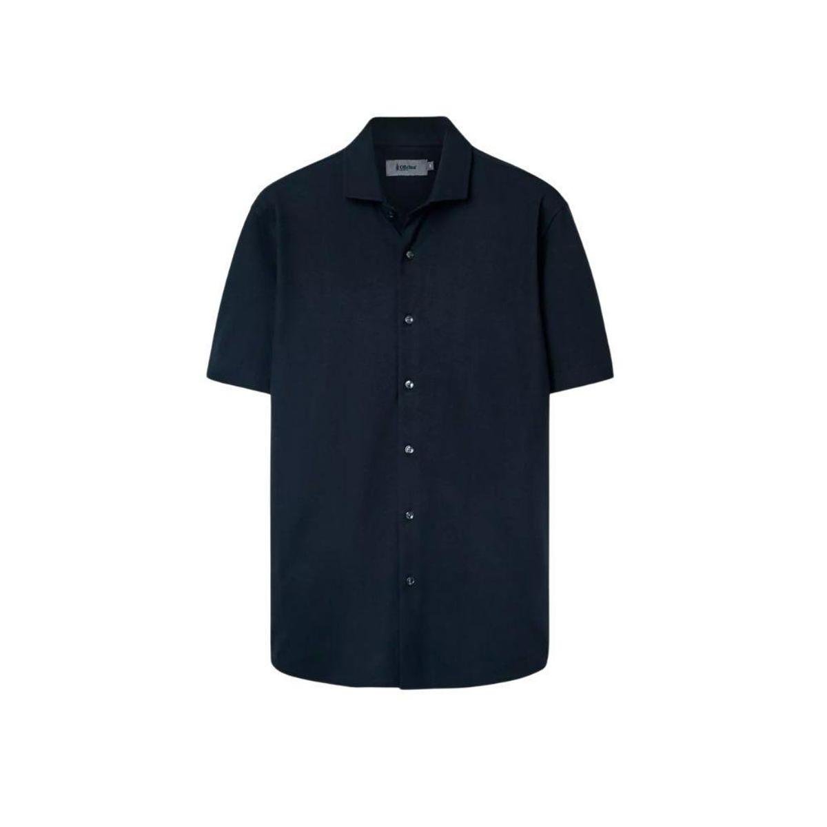 Camisa Oficina Reserva Piquet Stretch Preto