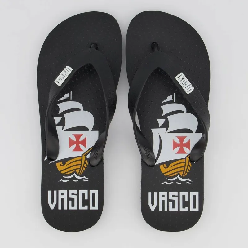 Chinelo Vasco Caravela Preto