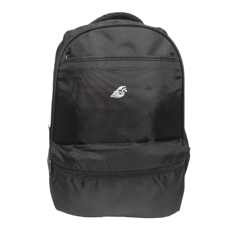 Mochila Feminina Escola Faculdade Nylon Preta