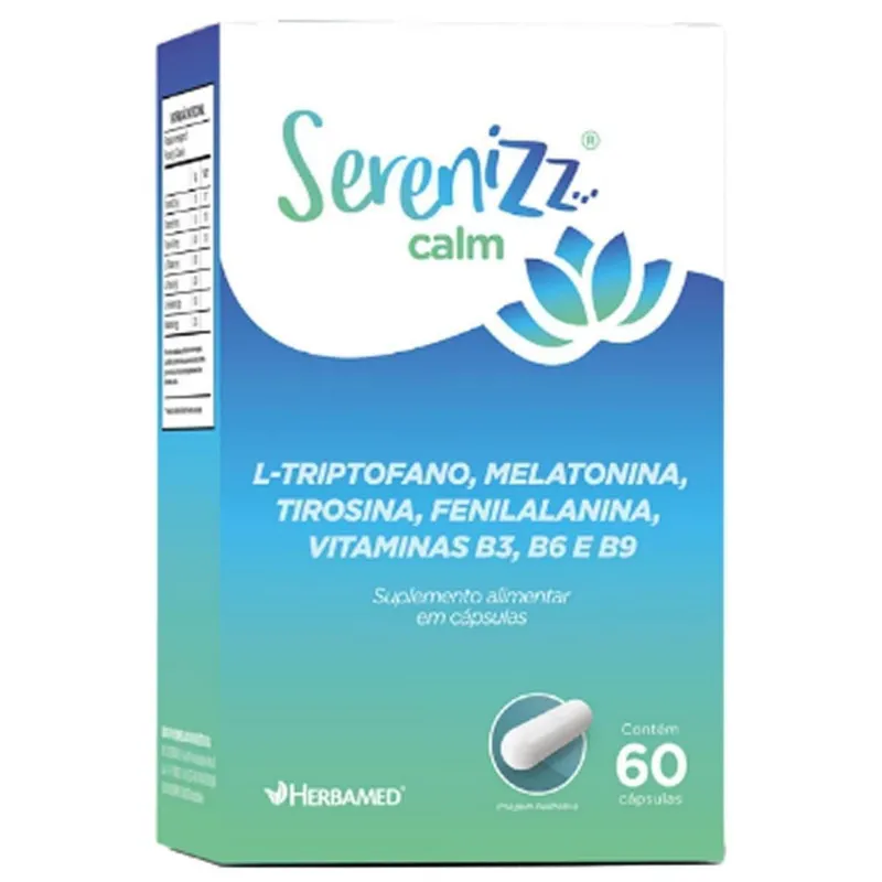 Serenizz Calm - 60 Cápsulas - Herbamed