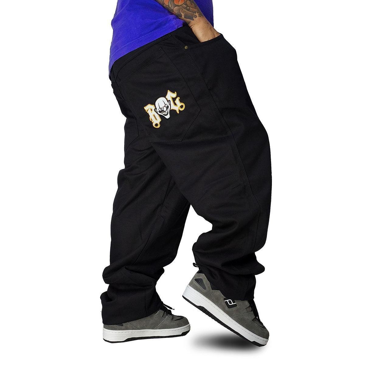Calça Sarja Brothas And Cash BC Palhaço Preto BRO-268