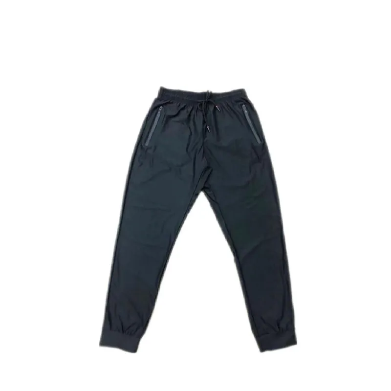 Calça Sportiva Slim Masculina Preta Com Bolso