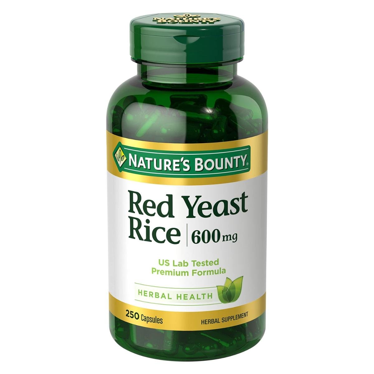 Suplemento Nature'S Bounty Red Yeast Rice 600Mg 250 Cápsulas