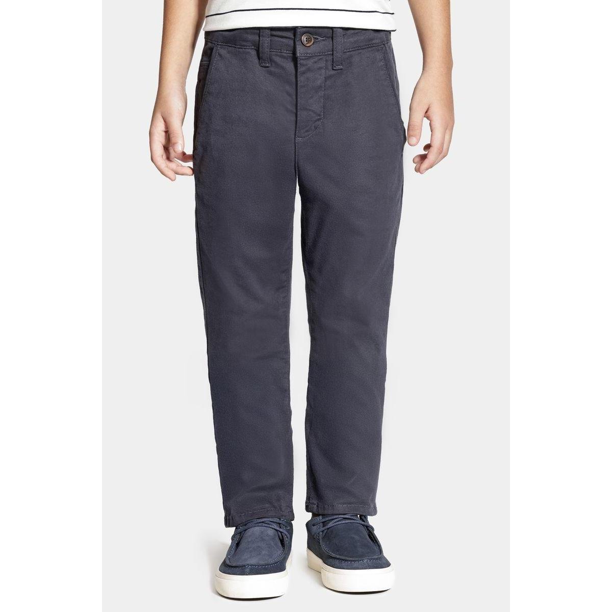 Calça Aramis Chino Color Sarjada Marinho