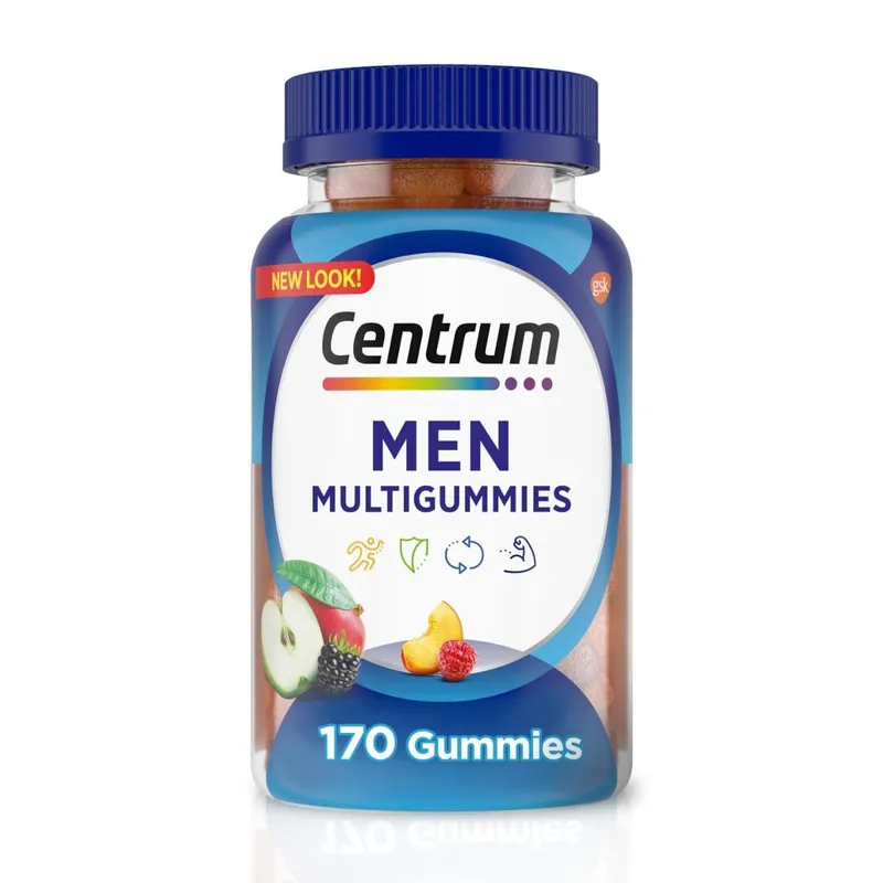 Suplemento Multivitamínico Masculino Centrum MultiGummies Gummy 170 ct