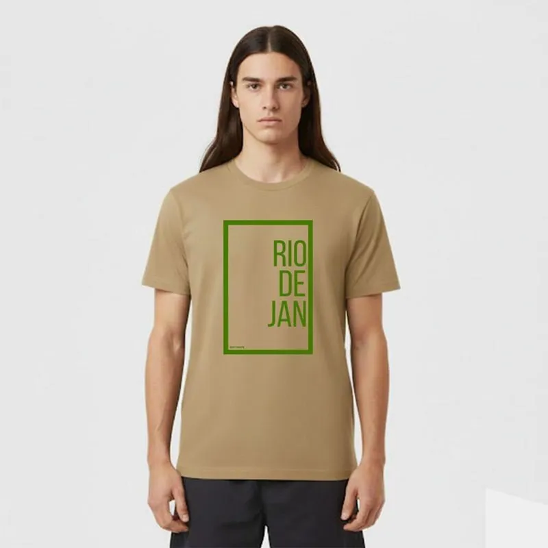 Camiseta Masculina Algodão Premium Skate Surf Praia Streetwear RIO DE JANEIRO
