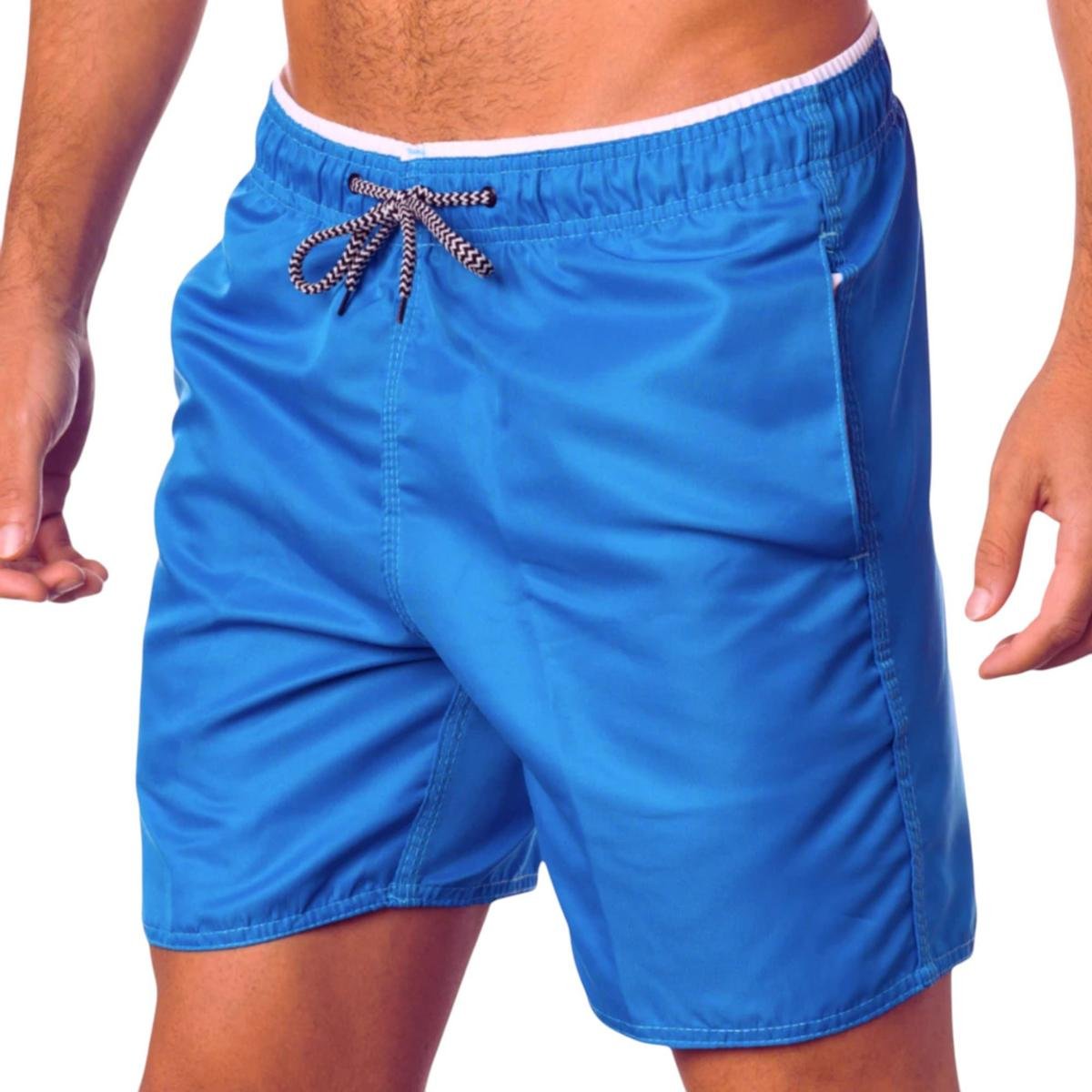 Short Bermuda TACTEL GROSSO ELITE Masculino Treino Academia 496 Cor:;Tamanho:P;Gênero:Masculino