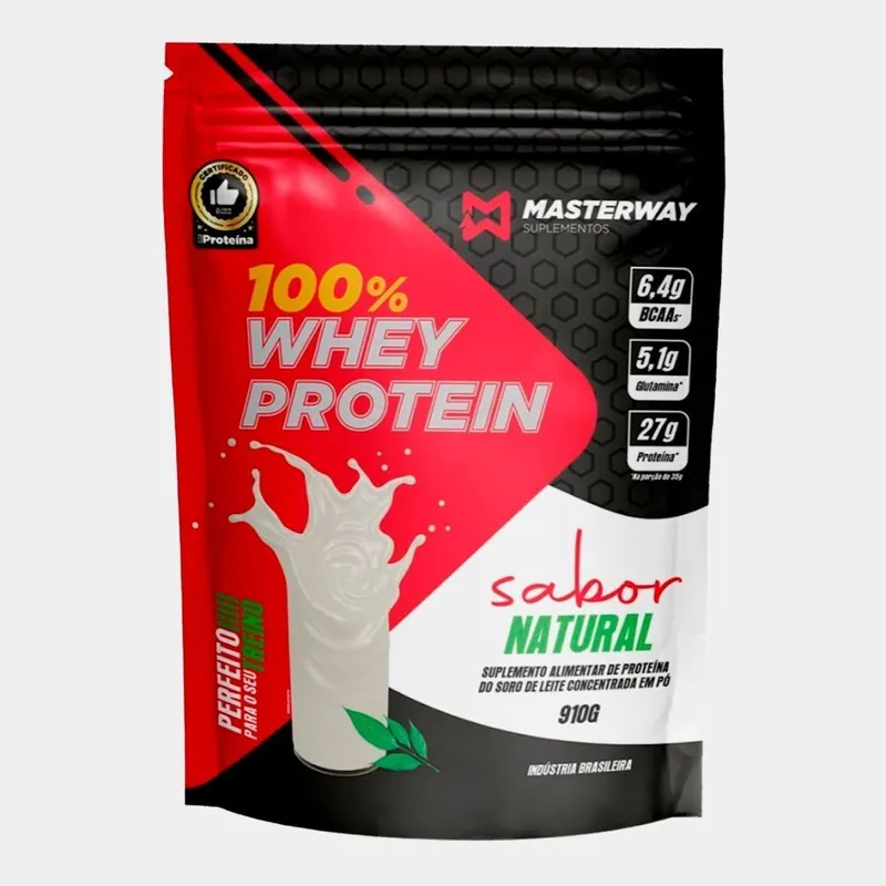Whey Protein Masterway 910g 100% Concentrado