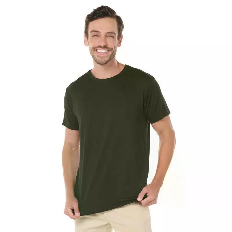 Camiseta Masculina Tech Modal Mirante UV 50+ Manga Curta
