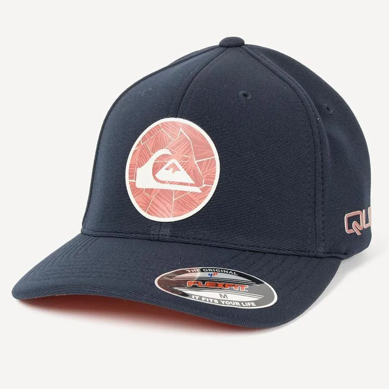 Boné Quiksilver Aba Curva Gradient Logo Natgeo WT26