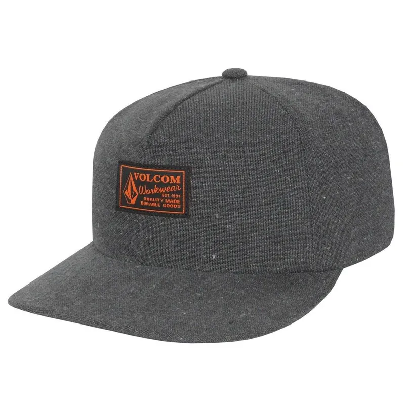 Boné Volcom Workwear Cinza Chumbo