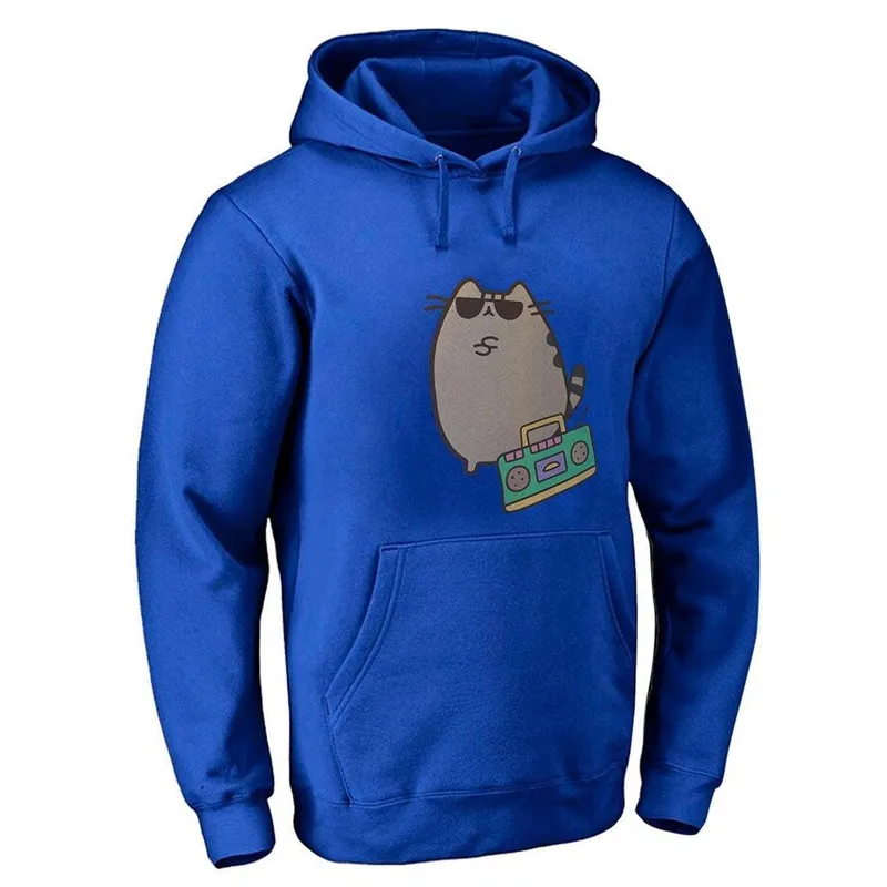 Blusa Blusão Canguru Moletom Gato Gangster Agasalho Diversas Cores TropiCaos
