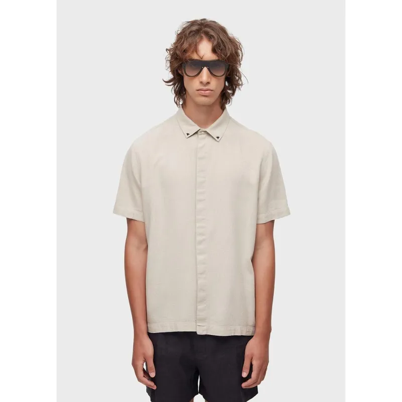 Camisa linen arabesco palmeiras mc OSKLEN