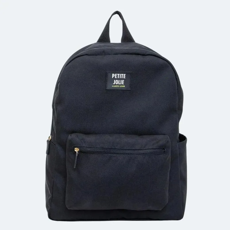 Mochila Feminina Teen Preto Petite Jolie PJ11055II