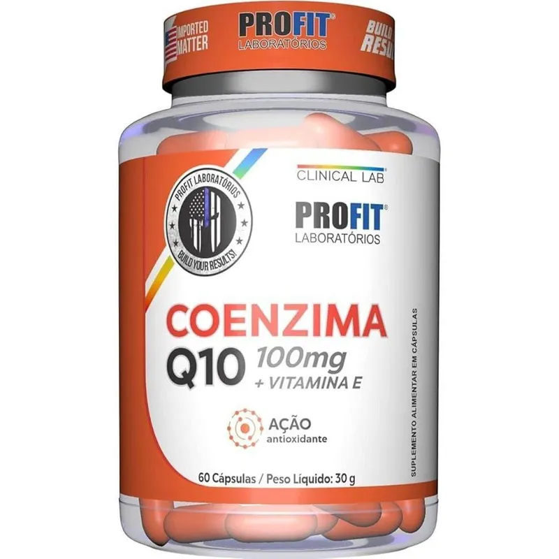 Coenzima Q10 + Vit. E 100 Mg 60 Cápsulas Profit