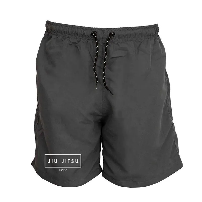 Short Masculino Tactel Jiu Jitsu Treino Conforto Academia