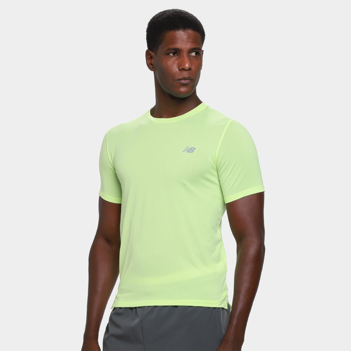 Camiseta New Balance Atlhetics Run Masculina