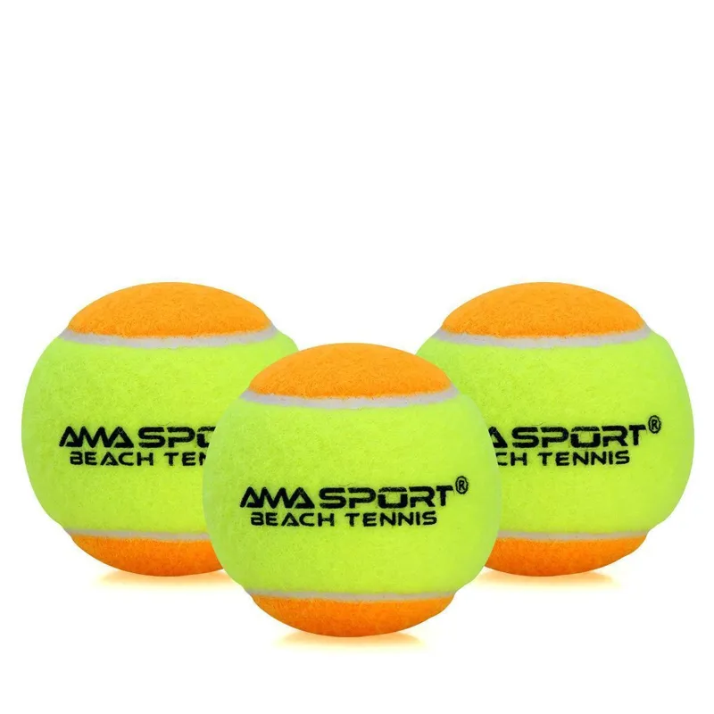 Bola de Beach Tennis Ama Sport - Pack com 03 Bolas