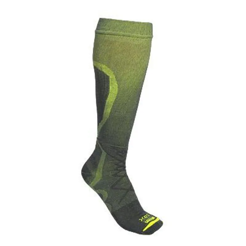 MEIA COMPRESSAO GRADUADA DUP CAM SOXCMP-0915 - VERDE CLARO/CINZA P
