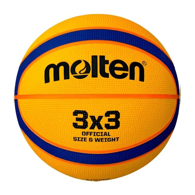 Bola Molten Basquete Rubber Cover 3x3 Amarelo - Unissex