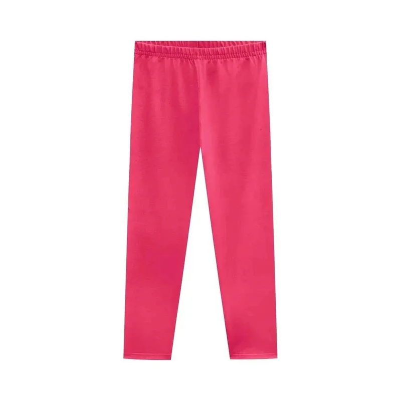 Calça Legging Kyly Juvenil Feminina Básica Molecotton Flanelada