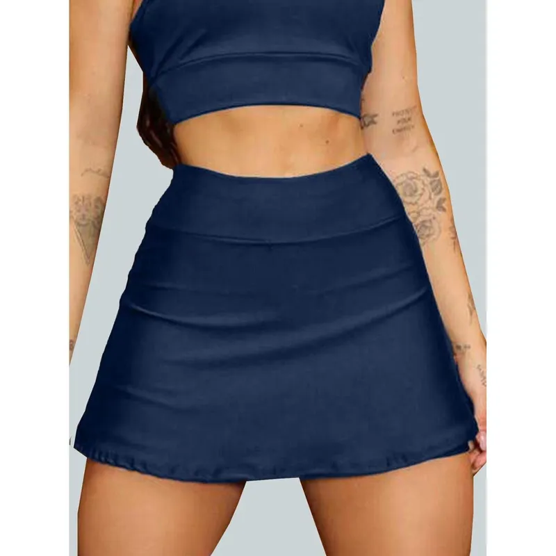 Short Saia Academia Saia Beach Tennis Com Short Interno Donna Martins