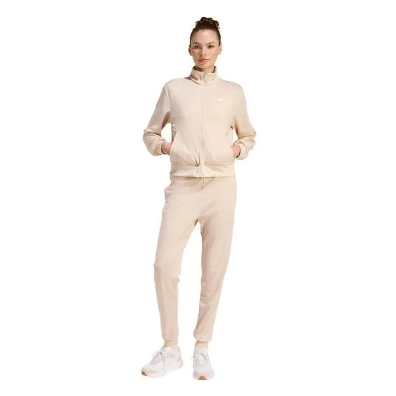 Agasalho Adidas Feel Cozy Feminino - Bege PP