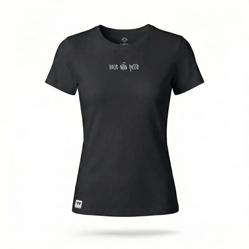 Camiseta São Paulo | HOJE NÃO POSSO - GB - Feminina | Zé Carretilha