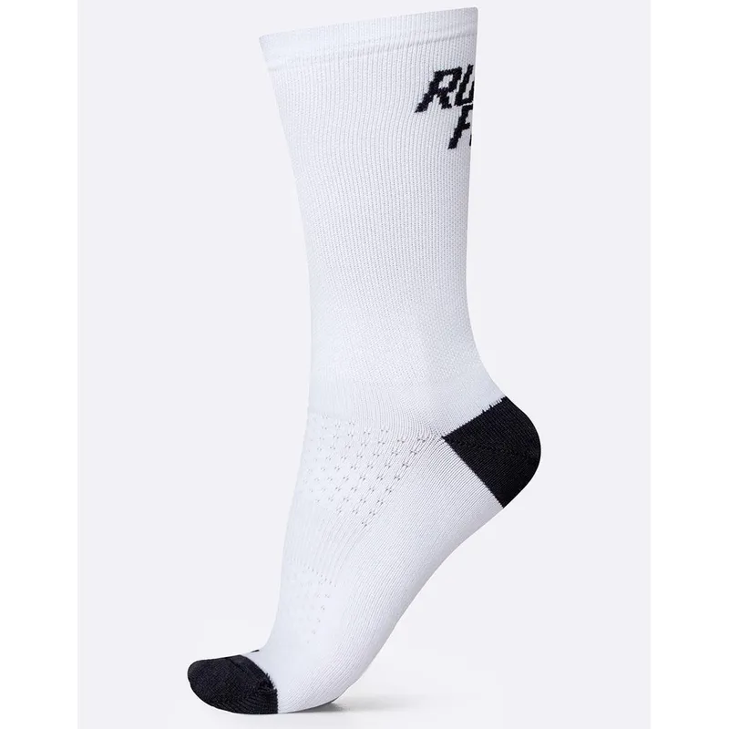 Meia HUPI Run Free Branco - LT para pés menores 34-38