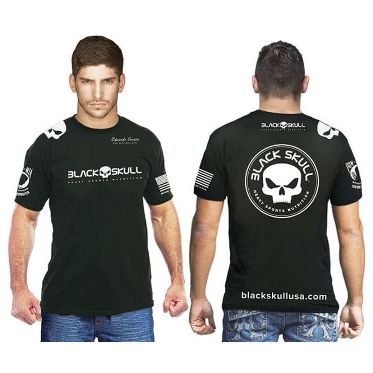 CAMISETA BLACK SKULL