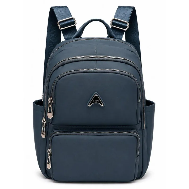 Mochila Feminina Impermeável Nylon Reforçada Casual